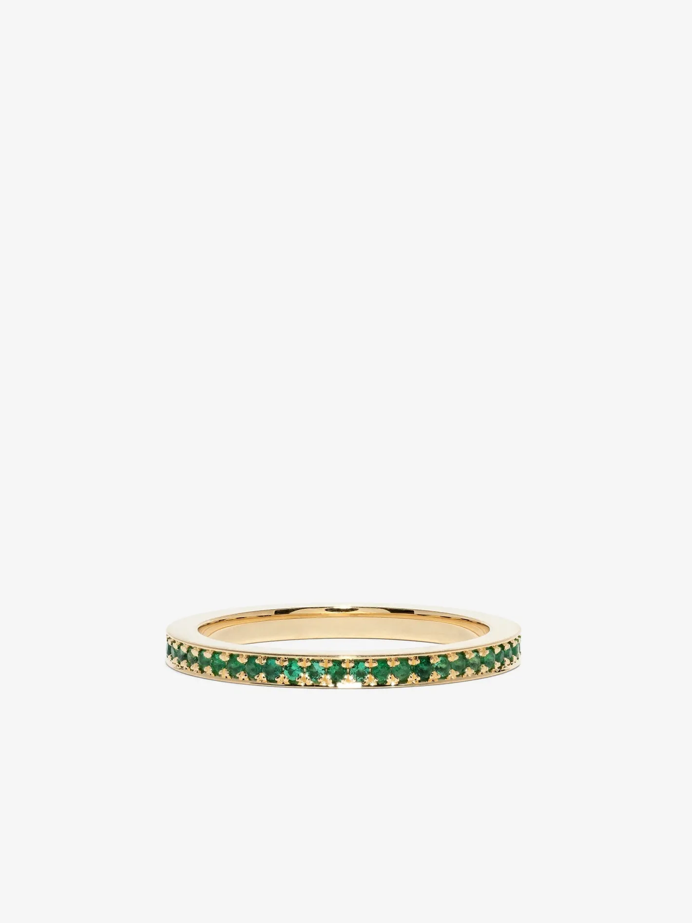 Front Emerald Eternity Band<AZLEE Jewelry Discount