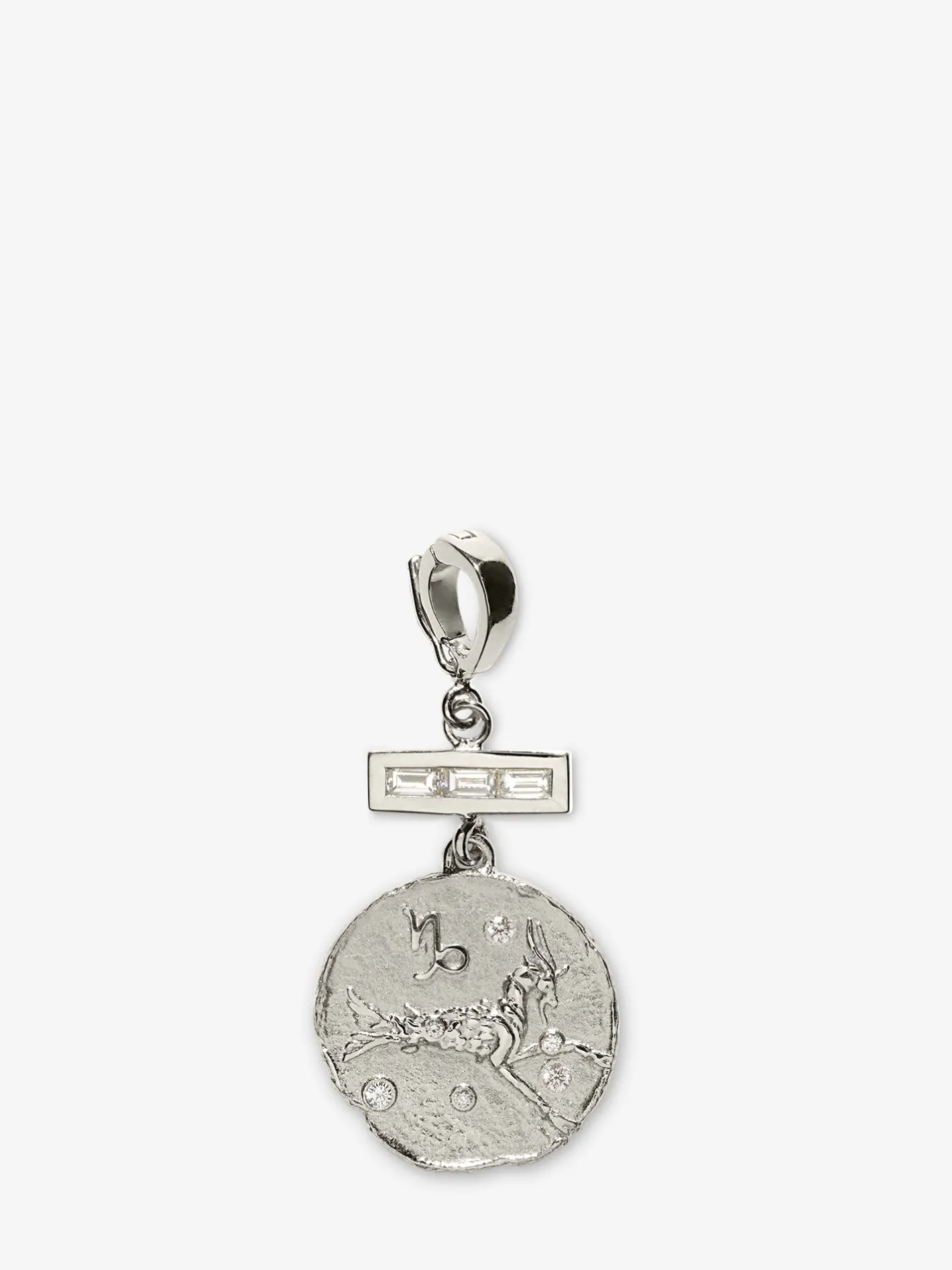 Of The Stars Capricorn Small Coin Charm<AZLEE Jewelry Store