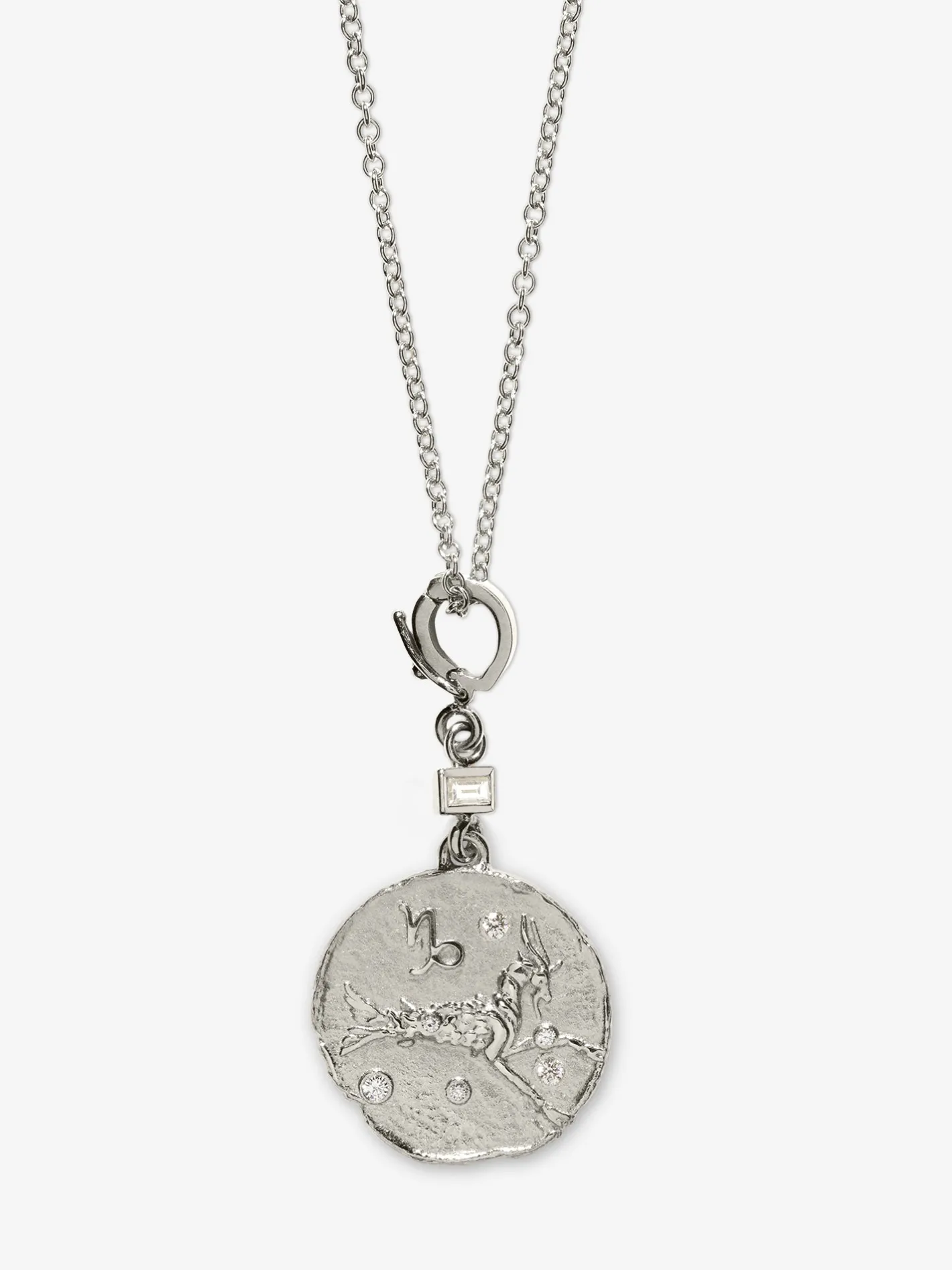 Of The Stars Capricorn Small Coin Charm<AZLEE Jewelry Store