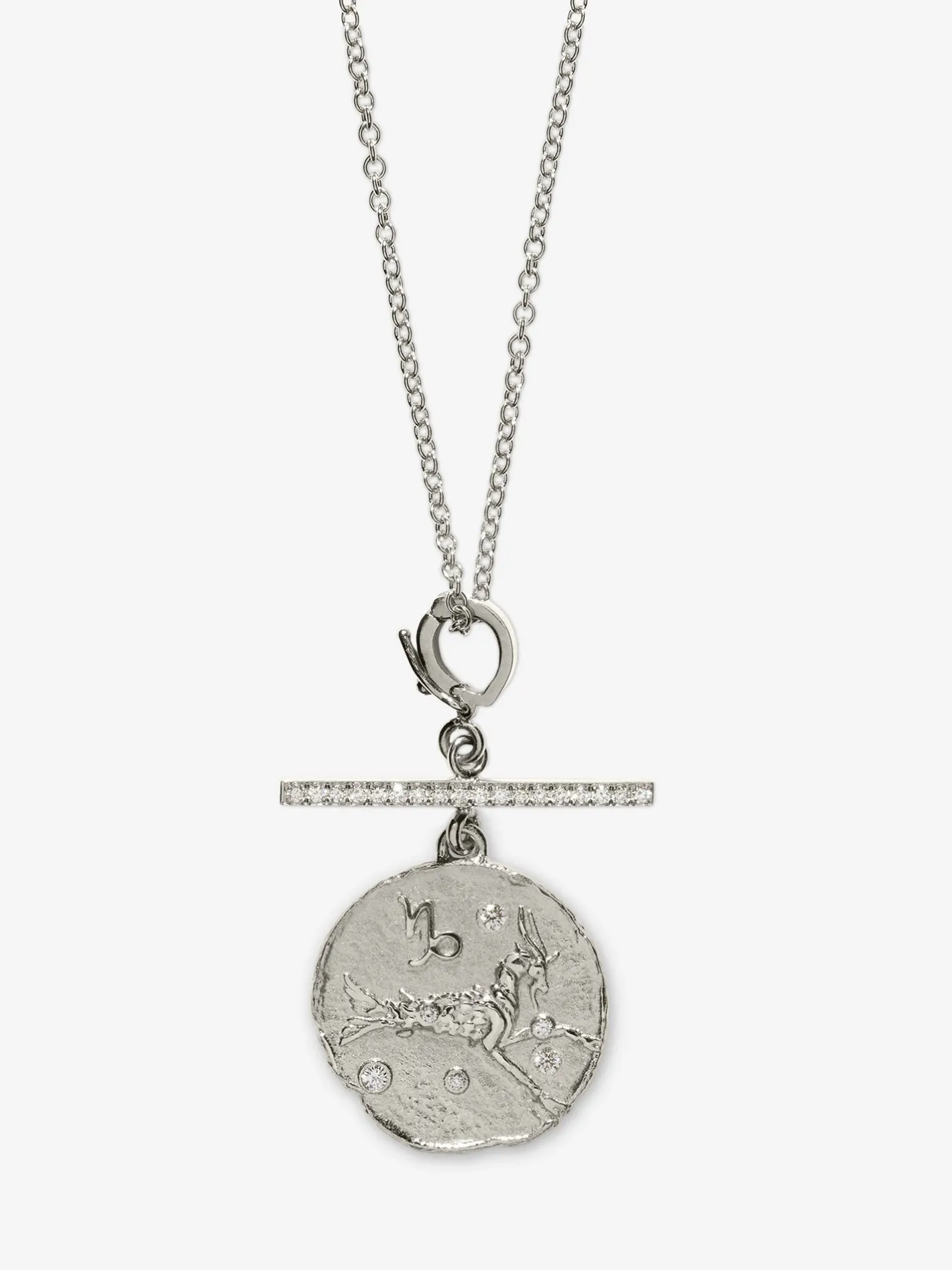 Of The Stars Capricorn Small Coin Charm<AZLEE Jewelry Store