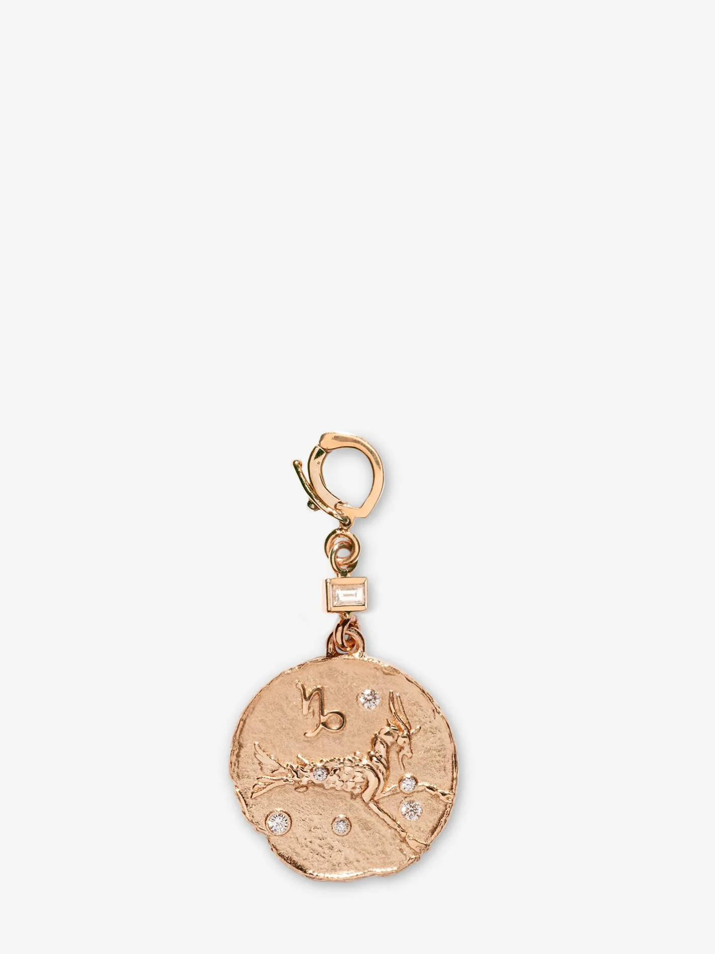 Of The Stars Capricorn Small Coin Charm<AZLEE Jewelry Store