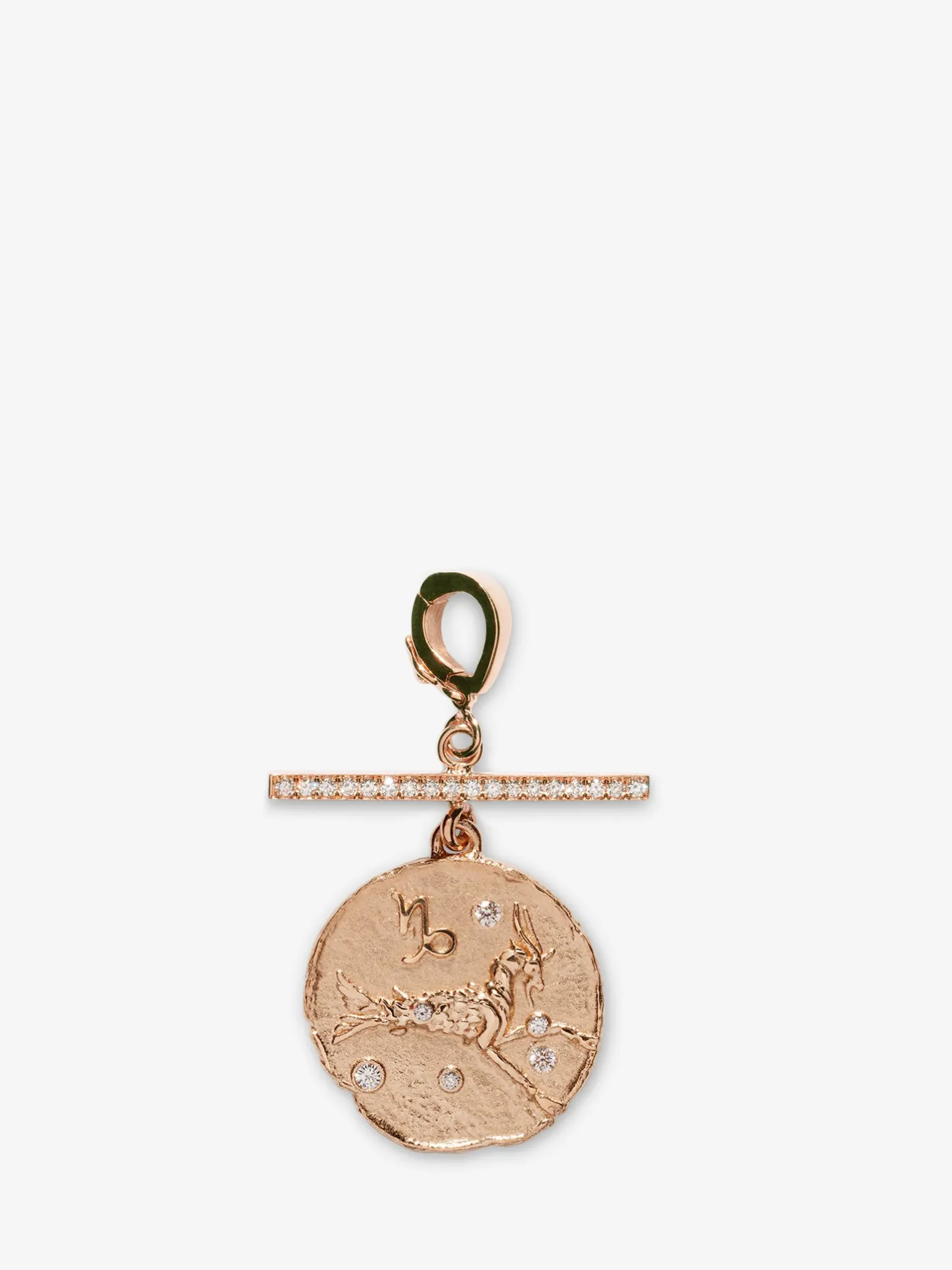 Of The Stars Capricorn Small Coin Charm<AZLEE Jewelry Store