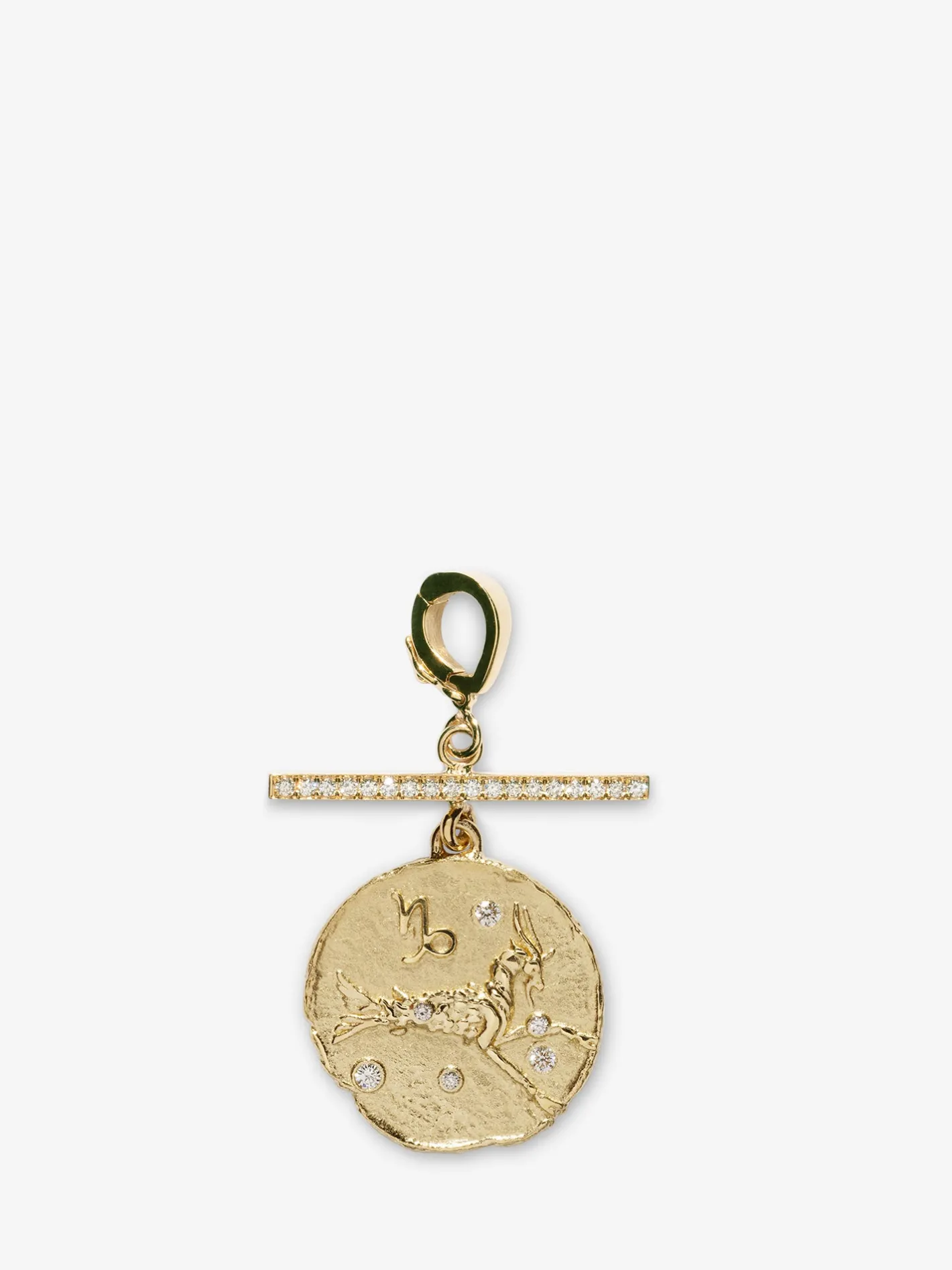 Of The Stars Capricorn Small Coin Charm<AZLEE Jewelry Store