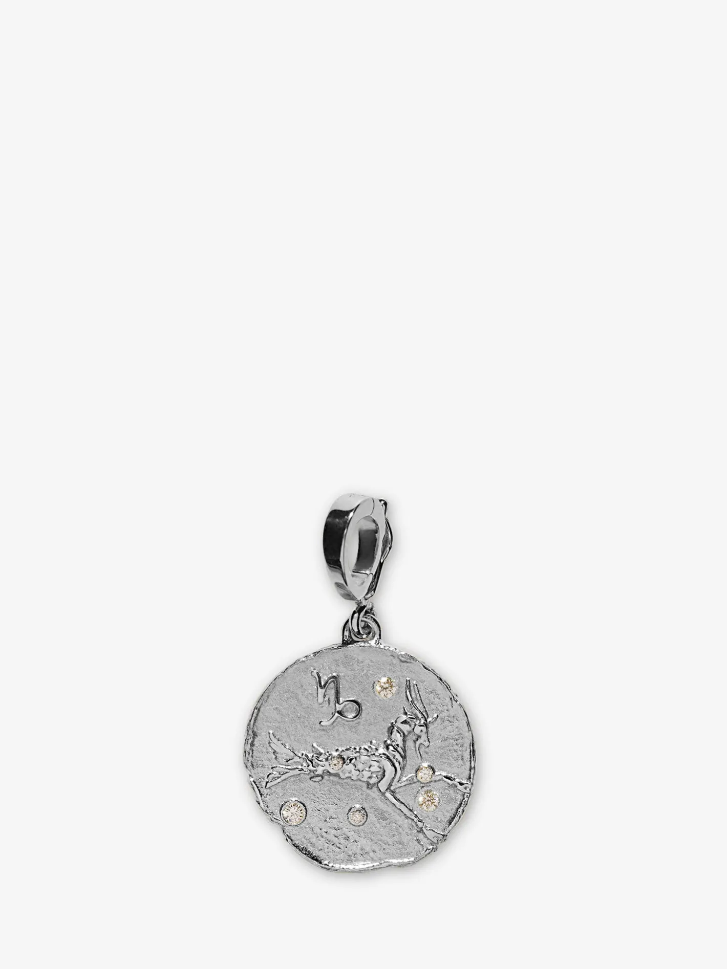 Of The Stars Capricorn Small Coin Charm<AZLEE Jewelry Store