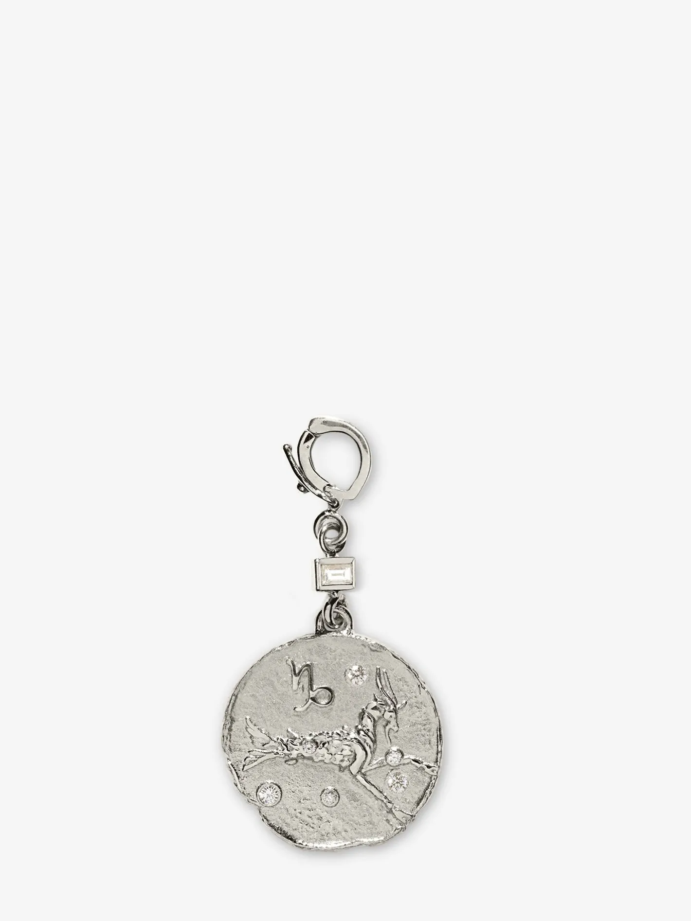 Of The Stars Capricorn Small Coin Charm<AZLEE Jewelry Store