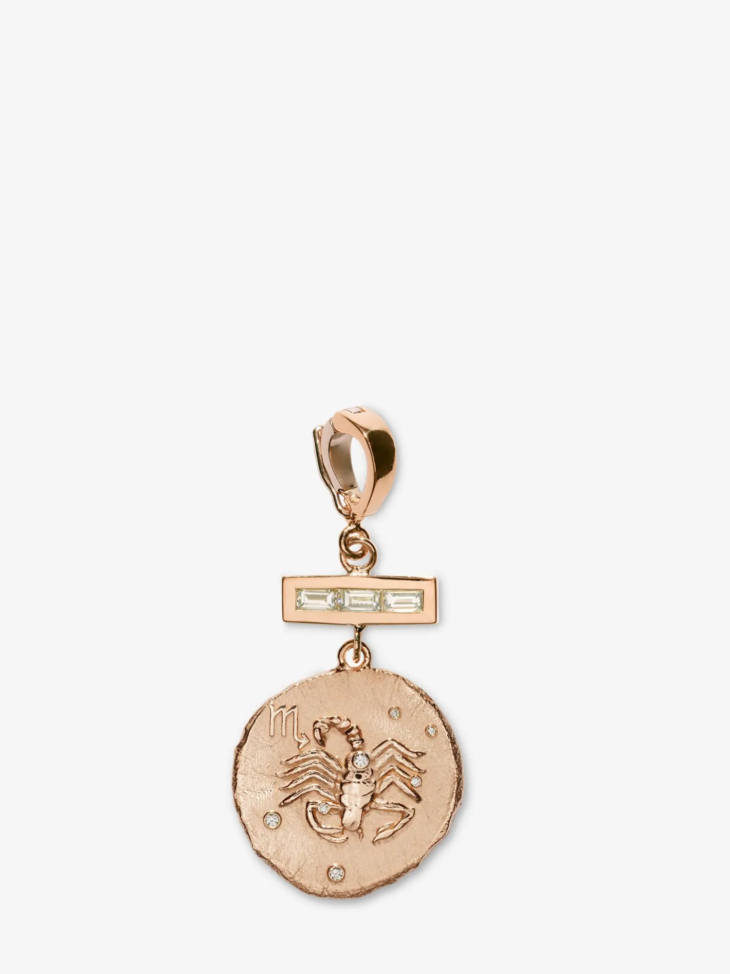 Of The Stars Scorpio Small Coin Charm<AZLEE Jewelry New