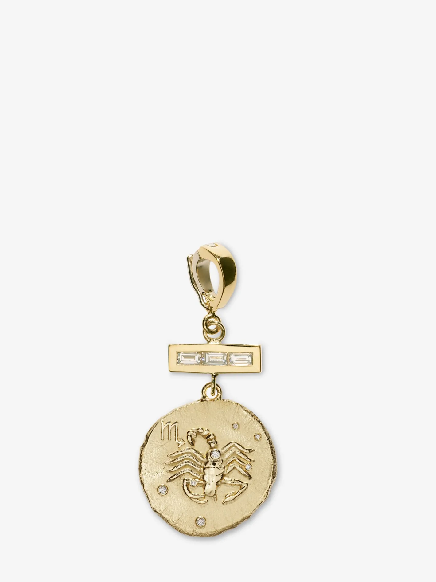 Of The Stars Scorpio Small Coin Charm<AZLEE Jewelry New