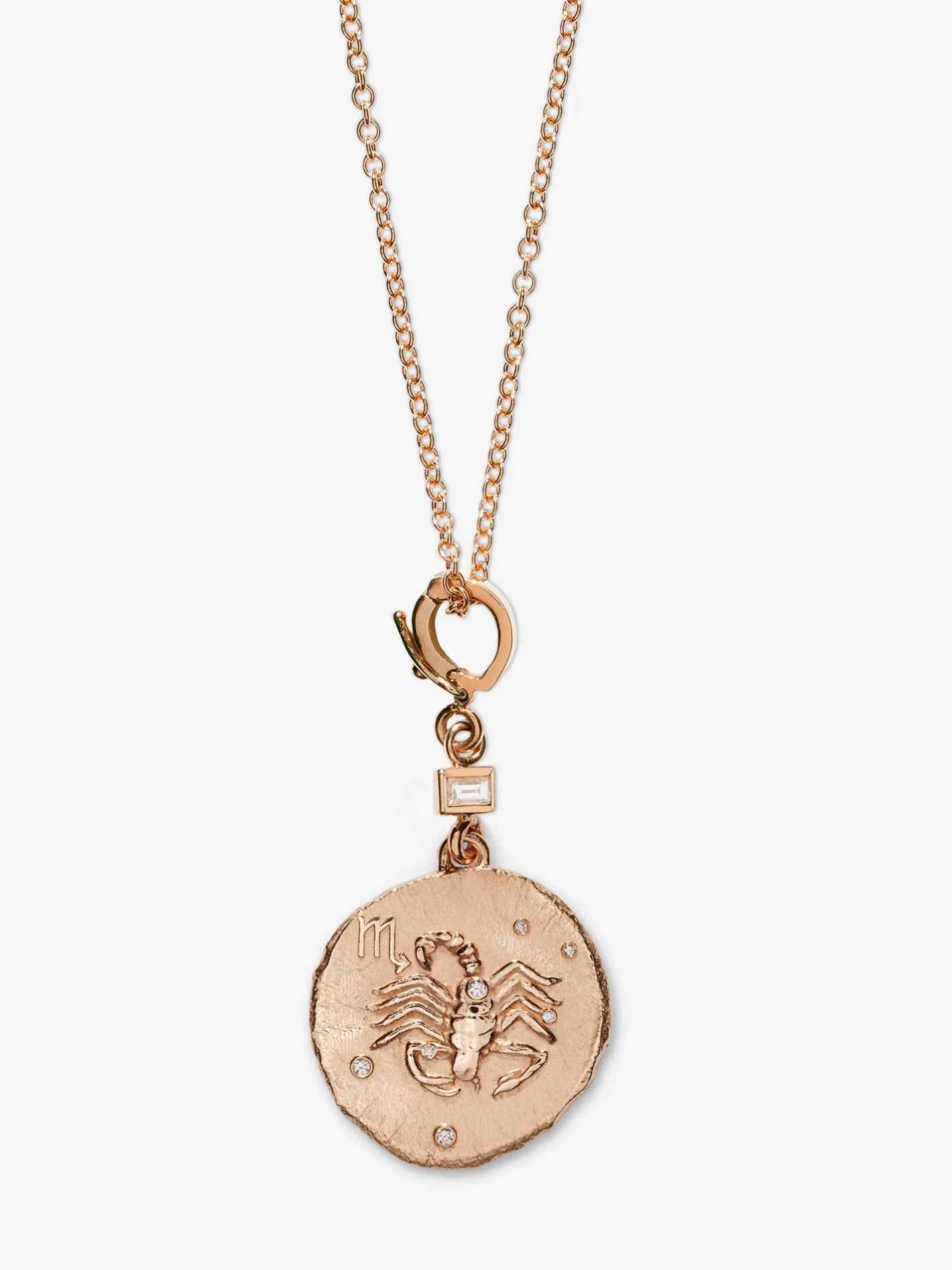 Of The Stars Scorpio Small Coin Charm<AZLEE Jewelry New