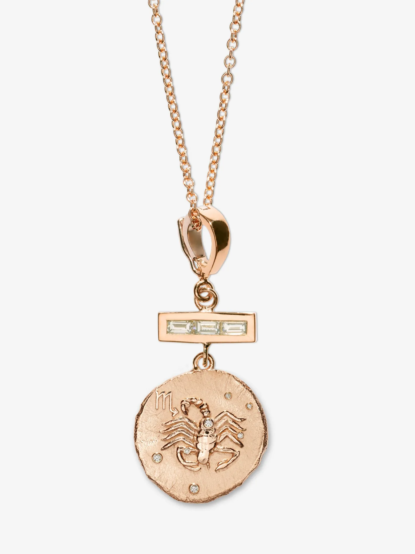 Of The Stars Scorpio Small Coin Charm<AZLEE Jewelry New