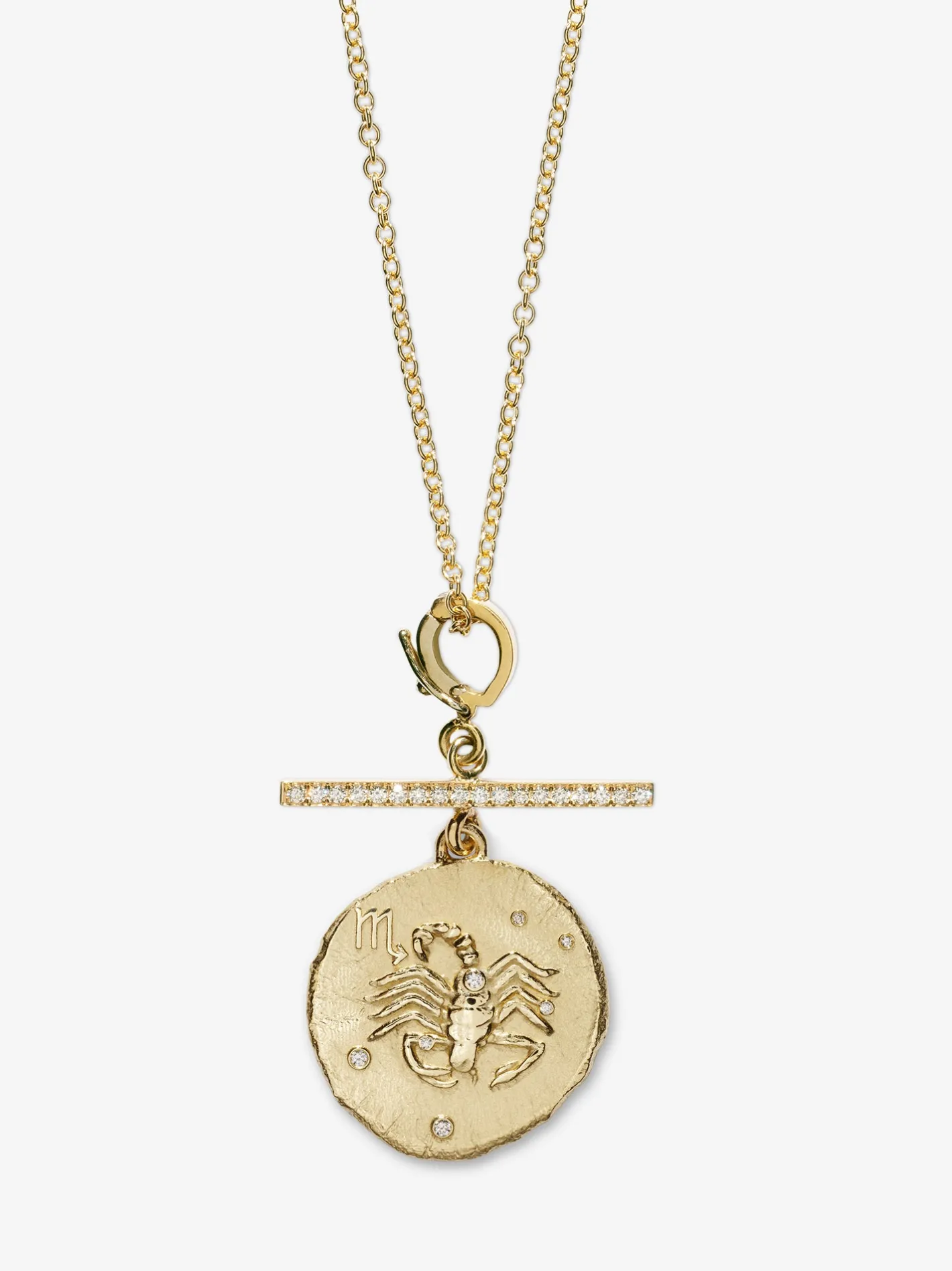 Of The Stars Scorpio Small Coin Charm<AZLEE Jewelry New