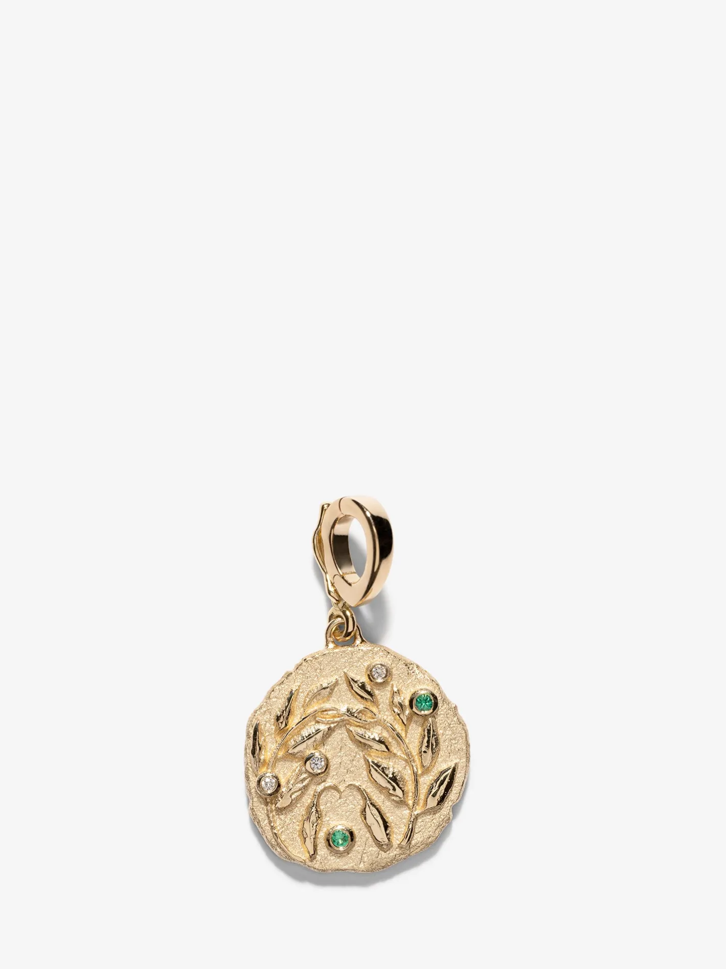 Olive Branch Small Coin<AZLEE Jewelry Shop