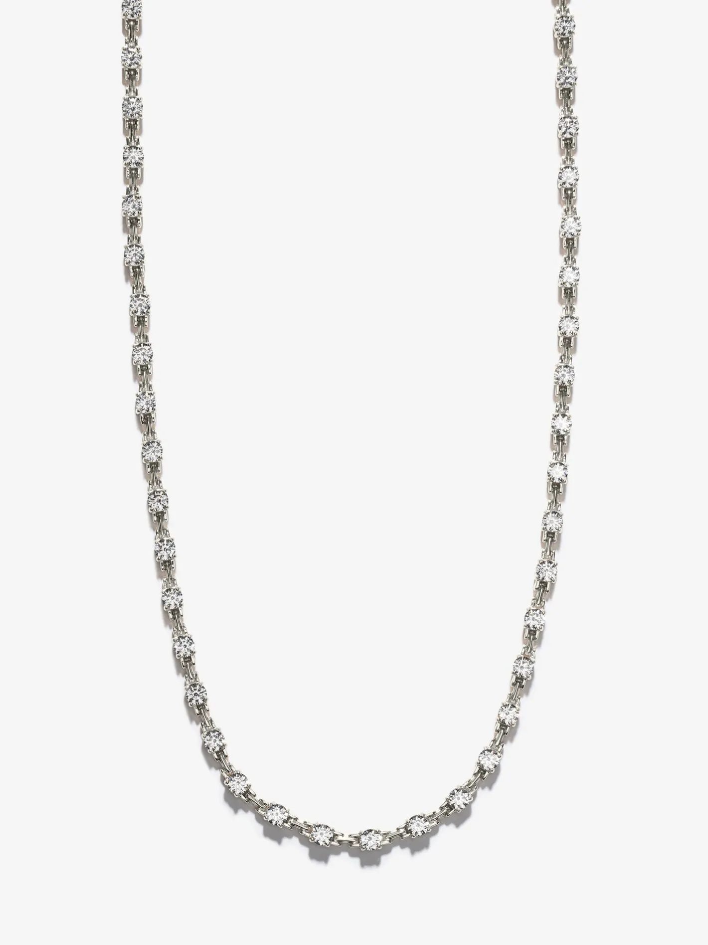 Pirouette Large All Over Diamond Necklace<AZLEE Jewelry Flash Sale