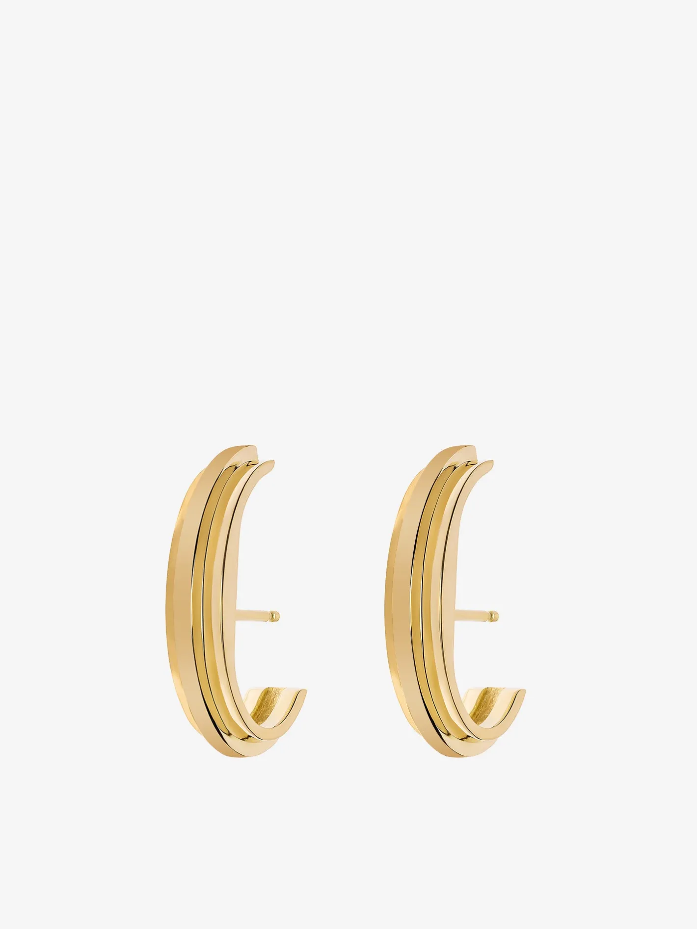 Staircase Bare Cuffed Stud<AZLEE Jewelry Cheap